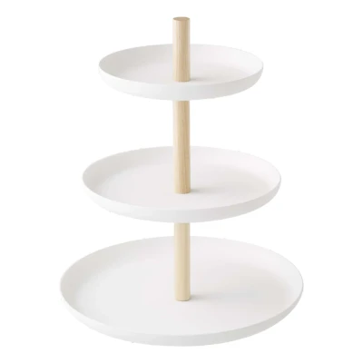 Image of Yamazaki Afternoon Tea Stand / Serving Tower Tosca 3 Layers