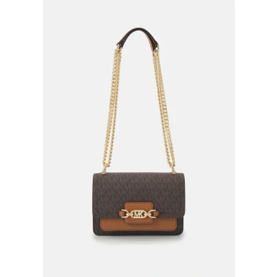 Image of Michael Kors Heather XS Xbody Across body bag, Women&#039;s, Size: One Size, Brown/acorn