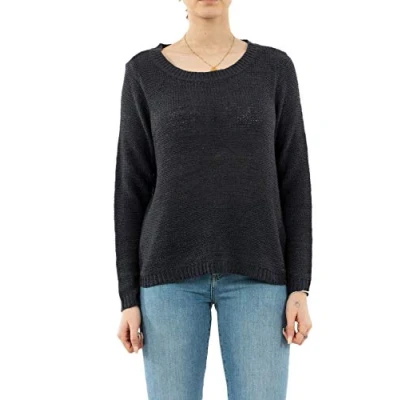 Image of ONLY Women&#039;s Onlgeena Xo L/S Pullover KNT Noos Sweater, Blue (Navy Blazer), M