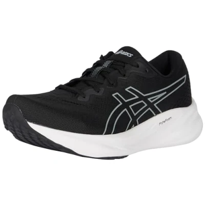 Image of Asics Gelpulse 15 Neutral running shoes, Women&#039;s, Size: 7.5, Black/sheet rock Textile/synthetics