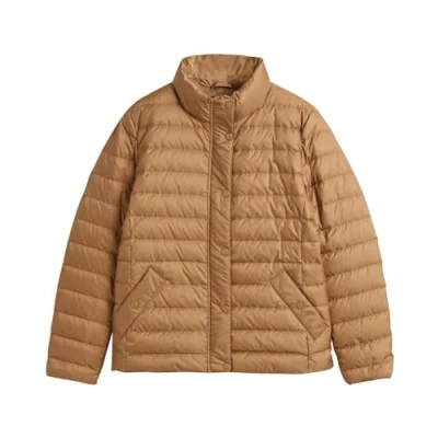 Image of GANT Down jacket, Women&#039;s, Size: XL, Warm khaki