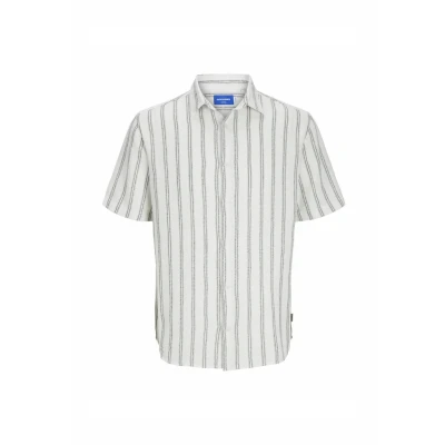 Image of Jack &amp; Jones Relaxed FIT Shirt, Men&#039;s, Size: Small, Cloud dancer
