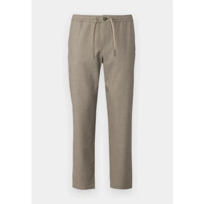 Image of Selected Homme Slhstraight Robert String Pants FLEX Trousers, Men&#039;s, Size: Small, Sand