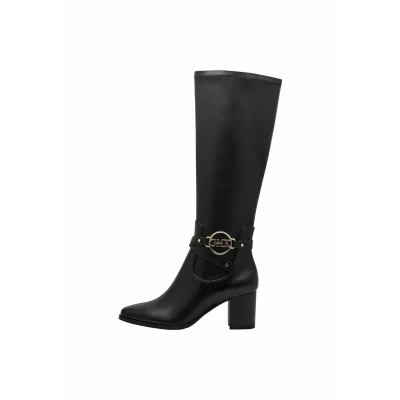 Image of Marco Tozzi by Guido Maria Kretschmer Boots, Women&#039;s, Size: 4, Black Soft synthetic
