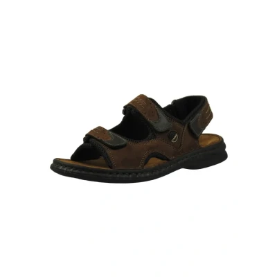 Image of Josef Seibel Walking sandals, Men&#039;s, Size: 9, Brown Leather and textile