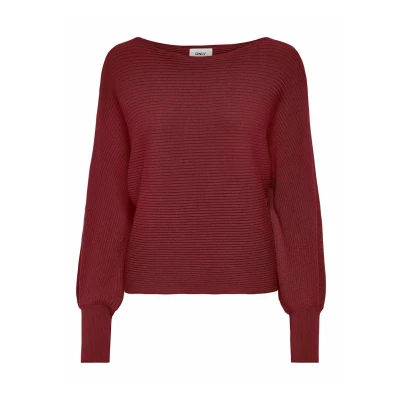 Image of ONLY Adaline LIFE LS Short NOOS Jumper, Women&#039;s, Size: Medium, Cabernet