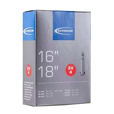 Image of Schwalbe SV4 Tube Presta (450 x 35A) 16 1 1/8 1.35 Inches