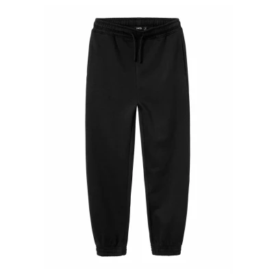 Image of NAME IT Unisex Nlnnizu Bru Sweat Pants Noos Jogging Bottoms, Black, 128
