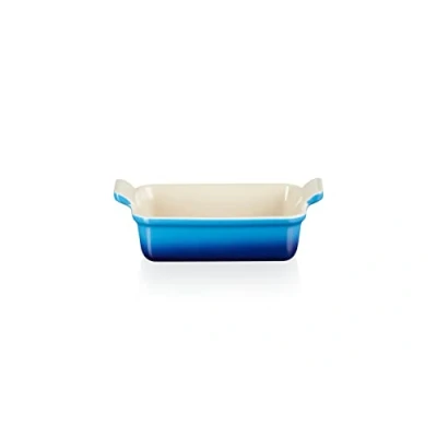 Image of Le Creuset Oven dish Heritage Azure 19 x 14 cm / 1.1 liters