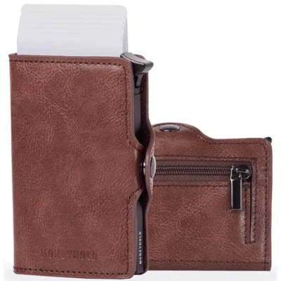 Image of Moneyhold Smart Wallet, Size: One Size, Marrone