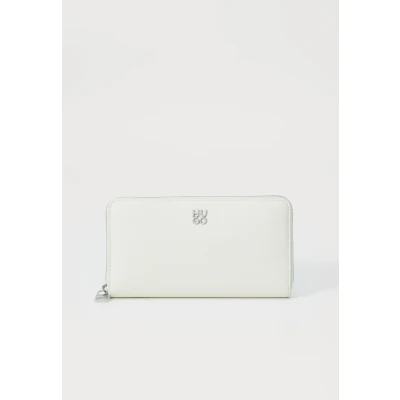 Image of HUGO Chris 2.0 ZIP Around Wallet, Women&#039;s, Size: One Size, Open white