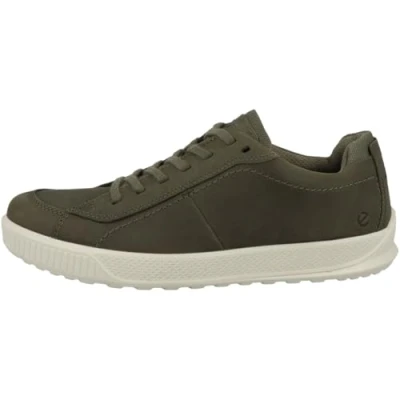 Image of ECCO Byway Trainers, Men&#039;s, Size: 7.5, Tarmac Leather