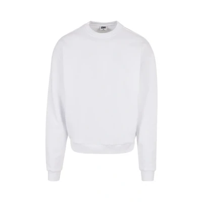 Image of Urban Classics Ultra Heavy CREW Sweatshirt, Men&#039;s, Size: 3XL, White