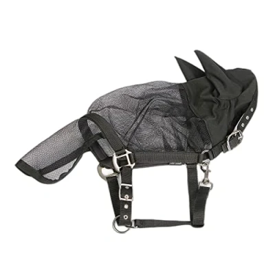 Image of Harry&#039;s Horse fly mask halter with ears