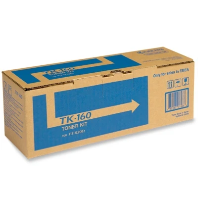 Image of Kyocera TK 160 K Toner Black, Original Premium Printer Cartridge 1T02LY0NLC for ECOSYS P2035d, FS 1120D
