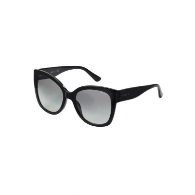 Image of Vogue Eyewear Woman Sunglasses Black Frame, Grey Gradient Lenses, 54MM