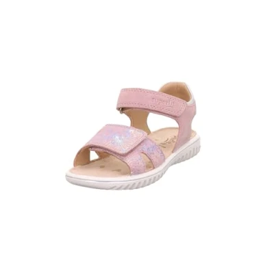 Image of Superfit Sparkle Sandals for kids, Size: 5, Rosa/silber Suede