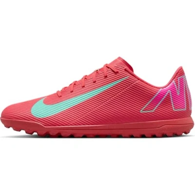 Image of Nike Performance Vapor 16 CLUB TF Astro turf trainers, Size: 10, Ember glow/aurora green Synthetics