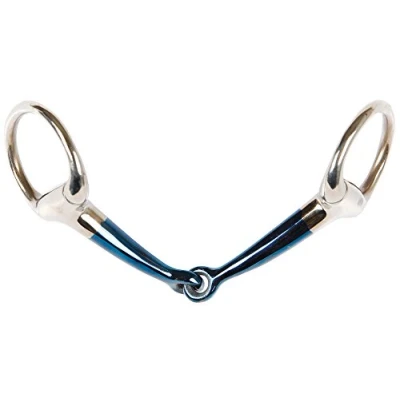 Image of Harry&#039;s Horse sweet iron jointed eggbut bradoon 14mm