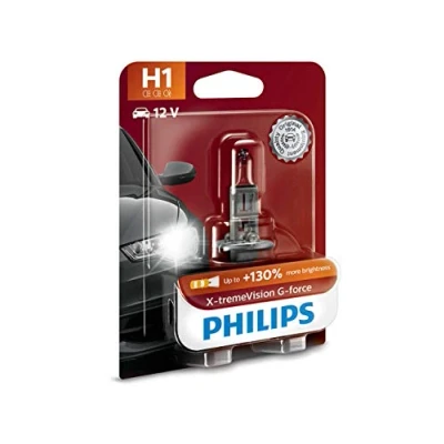 Image of Halogen bulb PHILIPS X TREMEVISION G FORCE 12V H1 55W