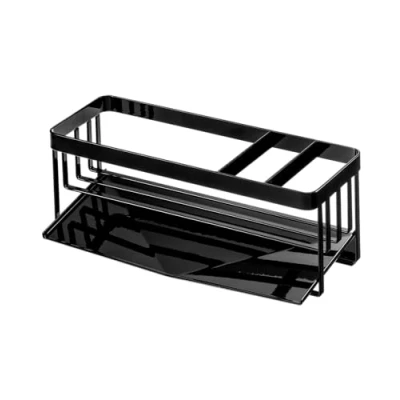 Image of Yamazaki Sink Organiser Tower Black