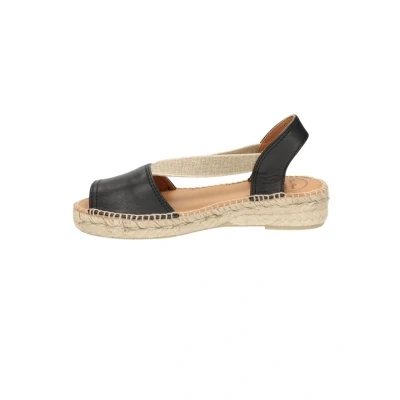 Image of Toni Pons ETNA Espadrilles, Women&#039;s, Size: 1, Zwart Leather