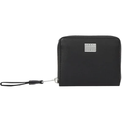 Image of Tommy Jeans American COOL Wallet, Women&#039;s, Size: One Size, Black