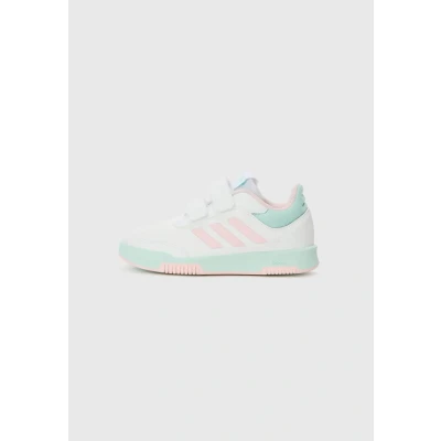 Image of adidas Performance Tensaur Sport 2.0 Unisex Training shoe for kids, Size: 12K, White/clear pink/semi flash aqua shoes