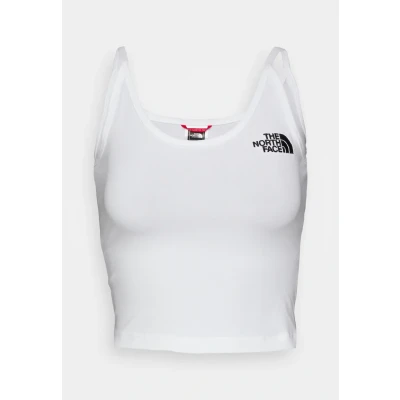 Image of The North Face CROP TANK Top, Women&#039;s, Size: XL, White