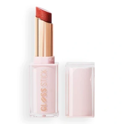Image of Revolution Pout Lip Gloss, Ultra Glossy and Pigmented Gloss with Hyaluronic Acid Vitamin E, Vegan Cruelty Free, 3g, Shimmer Sugar Cookie Pink