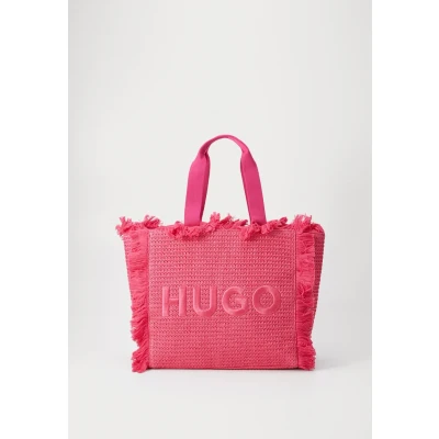 Image of HUGO Becky Tote bag, Women&#039;s, Size: One Size, Bright pink