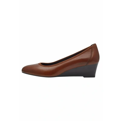 Image of Tamaris Wedges, Women&#039;s, Size: 6.5, Muscat Leather
