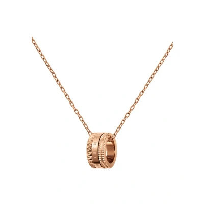 Image of Daniel Wellington Elevation Necklace Rose goldcoloured, Size: One Size, gold coloured