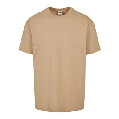 Image of Urban Classics Organic Basic Tshirt, Men&#039;s, Size: 3XL, Unionbeige