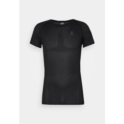 Image of ODLO CREW NECK Active FDRY ECO Undershirt, Men&#039;s, Size: Small, Black