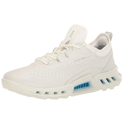 Image of ECCO BIOM C4 Golf shoes, Men&#039;s, Size: 10.5, White Leather and textile
