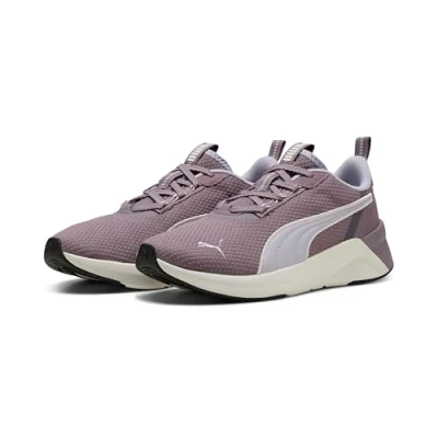 Image of Puma Softride Harli Training shoe, Women&#039;s, Size: 3.5, Plum jam/lilac crush/warm white shoes
