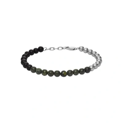 Image of Armani Exchange Classic Bracelet silvercoloured, Men&#039;s, Size: One Size, Silver coloured