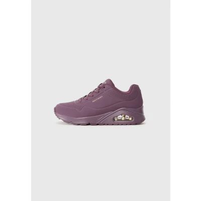 Image of Skechers Women&#039;s Uno Stand on Air Sneaker, Burgundy, 7 UK