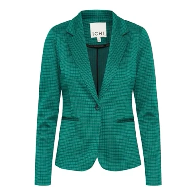 Image of ICHI Blazer, Women&#039;s, Size: XL, Cadmium green