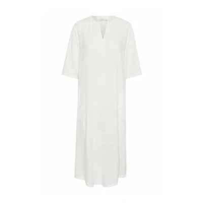 Image of Kaffe Kamilia Kaftan Day dress, Women&#039;s, Size: 6, Chalk