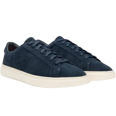 Image of BOSS Kieran TENN Trainers, Men&#039;s, Size: 8, Dark blue Suede