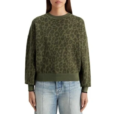 Image of Scotch &amp; Soda Relaxed Jumper, Women&#039;s, Size: Medium, Khaki