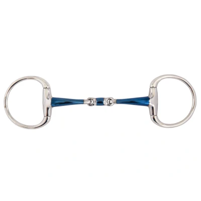 Image of BR double jointed eggbutt snaffle Sweet Iron Magic System 14mm