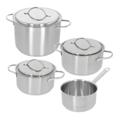 Image of Demeyere Pan Set Resto 3 4 Piece
