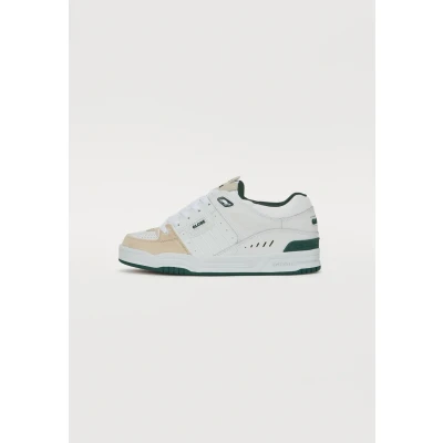 Image of Globe Fusion Skate shoes, Men&#039;s, Size: 10.5, White/green leather and imitation