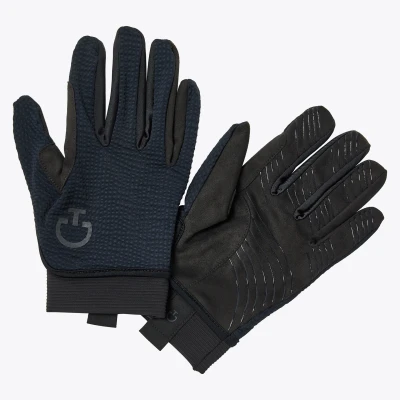 Image of Cavalleria Toscana CT Grip Gloves Black 8 Horse Riding Equestrian