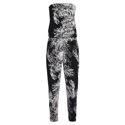 Image of Urban Classics Women&#039;s Jumpsuit Sleeveless Viscose Material Onesie Ladies Bandeau in Many Colour Variations, Sizes XS 5XL, Limb, S
