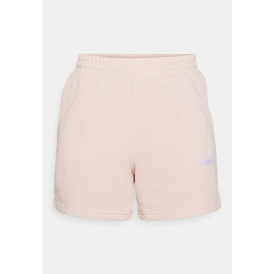 Image of PUMA Women&#039;s Ess Small No. 1 Logo 5&#039;&#039; High Waist Shorts Tr (S) Knitted