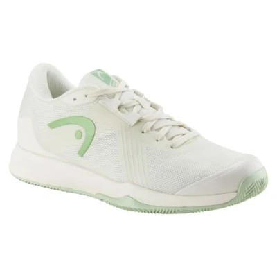 Image of Head Sprint TEAM 4.0 Clay court tennis shoes, Women&#039;s, Size: 6, Chalk white/light green Textile/synthetics